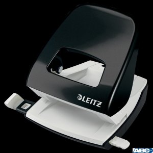 Dziurkacz duży metalowy Leitz, czarny, 10 lat gwarancji, 30 kartek 50081095