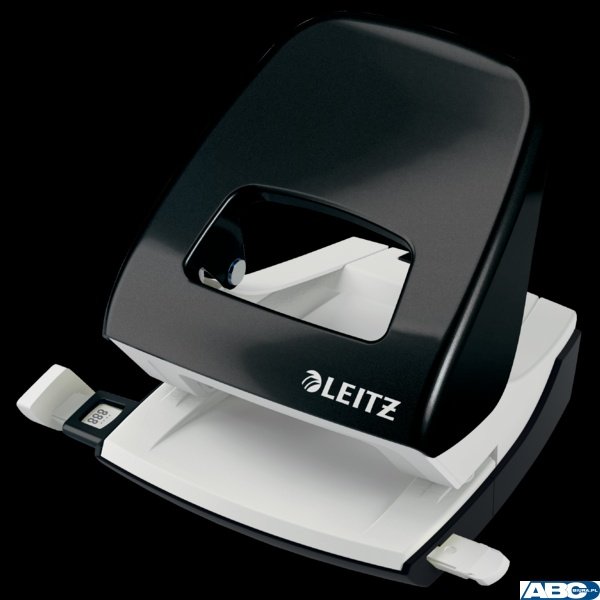 Dziurkacz duży metalowy Leitz, czarny, 10 lat gwarancji, 30 kartek 50081095