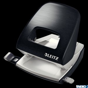 Dziurkacz duży metalowy Leitz Style, czarny, 10 lat gwarancji, 30 kartek 50060094
