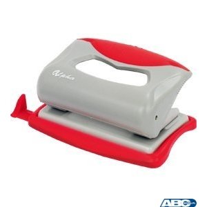 Dziurkacz P5024B EAGLE czerwony, dziurkuje do 8 kartek, 110-1073