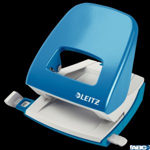 Dziurkacz 5008 LEITZ jasnoniebieski 30 kartek duży metalowy 50080030