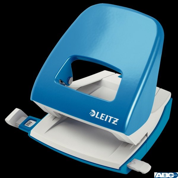 Dziurkacz 5008 LEITZ jasnoniebieski 30 kartek duży metalowy 50080030