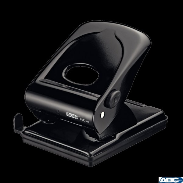 Dziurkacz FMC40 RAPID czarny 40 kartek duży metalowy 21835601