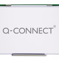 Poduszka do stempli Q-CONNECT, z tuszem, 110x70mm, metalowa, zielona