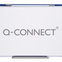 Poduszka do stempli Q-CONNECT, z tuszem, 110x70mm, metalowa, niebieska