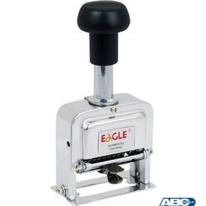 Numerator TY102-8, wys. czcionki: 4 mm, 8-mio cyfrowy EAGLE 140-1011