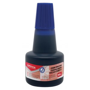 Tusz do pieczątek OFFFICE PRODUCTS, 30ml, niebieski