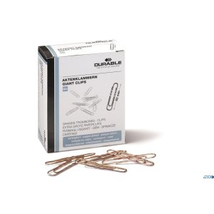 Spinacz 50mm (100) pokryty miedzią 121224 DURABLE