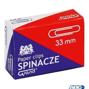 Spinacz R-33 mm GRAND 10op x 100sztuk 110-1382