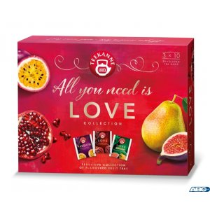 Herbata TEEKANNE LOVE zestaw 30k owocowa