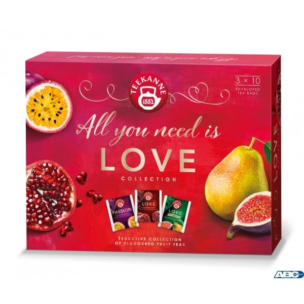 Herbata TEEKANNE LOVE zestaw 30k owocowa