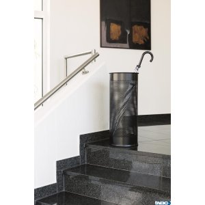 Stojak na parasole DURABLE czarny metalowy okrągły 3350-01 (X)