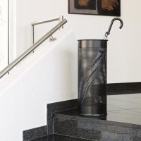 Stojak na parasole DURABLE czarny metalowy okrągły 3350-01 (X)