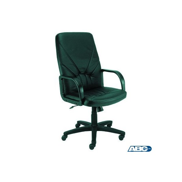 Fotel Manager SP01 skóra czarna PF18  NOWY STYL