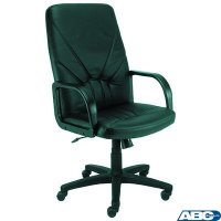 Fotel Manager SP01 skóra czarna PF18  NOWY STYL