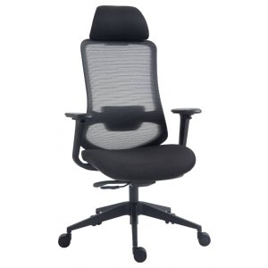 Fotel biurowy OFFICE PRODUCTS Siros, czarny