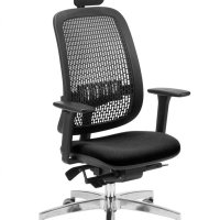 Fotel biurowy OFFICE PRODUCTS Skiatos, czarny