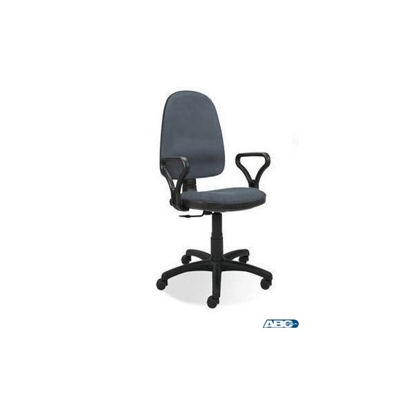 Fotel obrotowy BRAVO szaro-czarny CU-73 z mechanizmem CPT profil GTP Nowy Styl