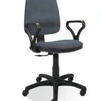 Fotel obrotowy BRAVO szaro-czarny CU-73 z mechanizmem CPT profil GTP Nowy Styl