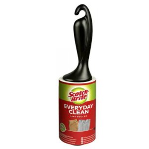 Rolka czyszcząca SCOTCH BRITE™ Silver, 56 listków, czarna