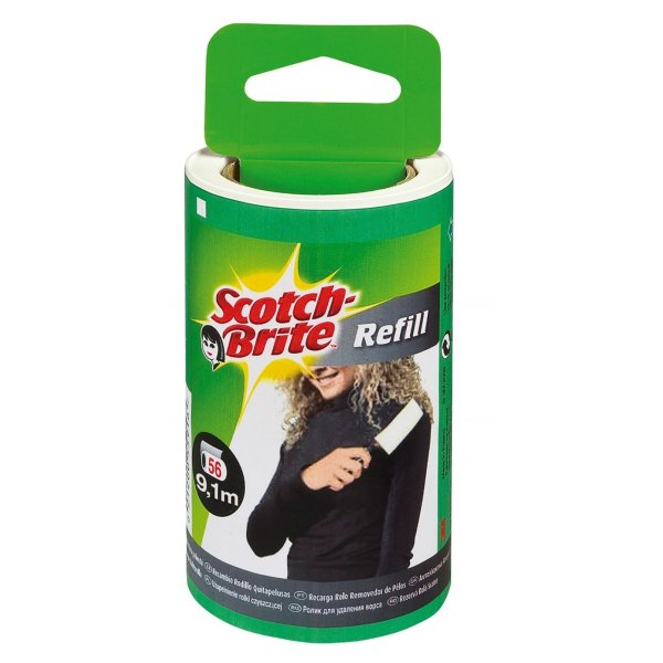 Wkład do rolki czyszczącej SCOTCH BRITE™ Silver, 56 listków