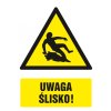 Znak TDC, Uwaga ślisko