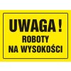 Znak TDC, Uwaga roboty na wysokości