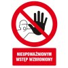 Znak TDC, Nieupoważnionym wstęp wzbroniony 2