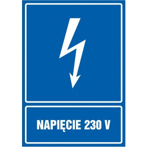 Znak TDC, Napięcie 230V