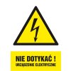 Znak TDC, Nie dotykać! Urządzenie elektryczne