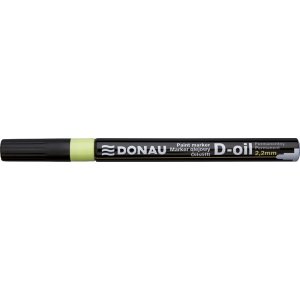 Marker olejowy DONAU D-Oil, okrągły, 2,2mm, żółty