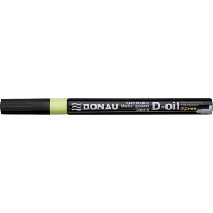 Marker olejowy DONAU, 2,2mm, zawieszka, żółty