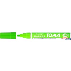 Marker olejowy, fibrowa końcówka 2,5mm, zielony jasny TO-440 Toma (X)