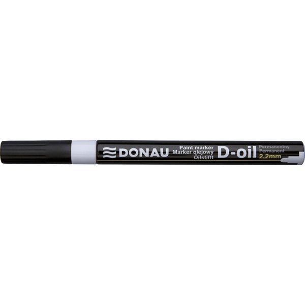 Marker olejowy DONAU, 2,2mm, zawieszka, biały