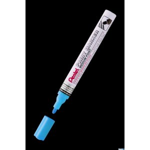 Marker olejowy Pentel średnia okrągła  końcówka,  MMP10-S błękitny