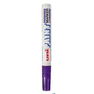 Marker olejowy UNI PX-20 fioletowy UNPX20 / DFI