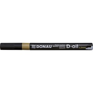 Marker olejowy DONAU, 2,2mm, zawieszka, złoty