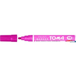 Marker olejowy, fibrowa końcówka 2,5mm, różowy TO-440 Toma