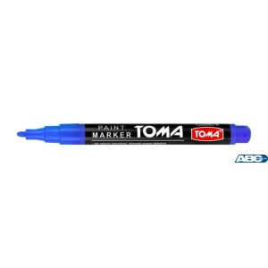 Marker olejowy,cienka fibrowa końcówka 1,5mm,  niebieski TO-441 Toma