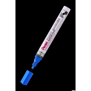 Marker olejowy Pentel średnia okrągła  końcówka,  MMP10-C niebieski