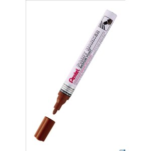Marker olejowy Pentel średnia okrągła  końcówka,  MMP10-E brązowy