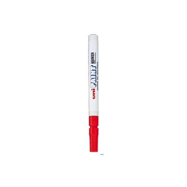 Marker olejowy UNI PX-21 czerwony UNPX21/DCE