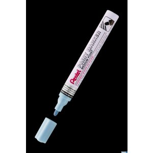 Marker olejowy Pentel średnia okrągła  końcówka,  MMP10-MS perłowy błękitny