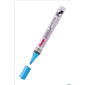Marker olejowy Pentel średnia okrągła  końcówka,  MMP10-S błękitny