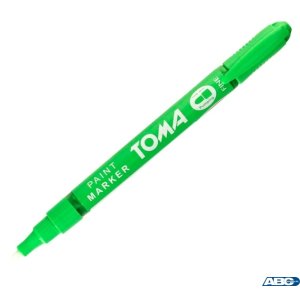 Marker olejowy,cienka fibrowa końcówka 1,5mm,  zielony jasny TO-441 Toma