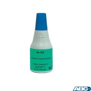 Tusz olejowy NORIS 210 metal zielony 25ml do stempli metalowych NO210ZI