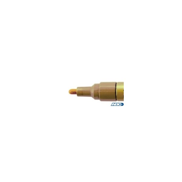 Marker olejowy,cienka fibrowa końcówka 1,5mm,  złoty TO-441 Toma