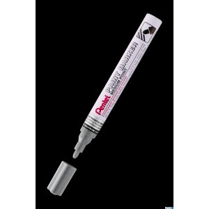 Marker olejowy Pentel średnia okrągła  końcówka,  MMP10-N szary