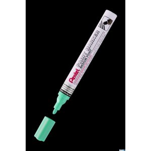 Marker olejowy Pentel średnia okrągła  końcówka,  MMP10-MD perłowy zielony