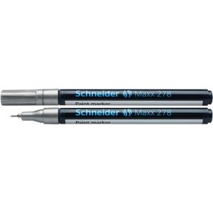 Marker olejowy SCHNEIDER Maxx 278, 0,8mm, srebrny